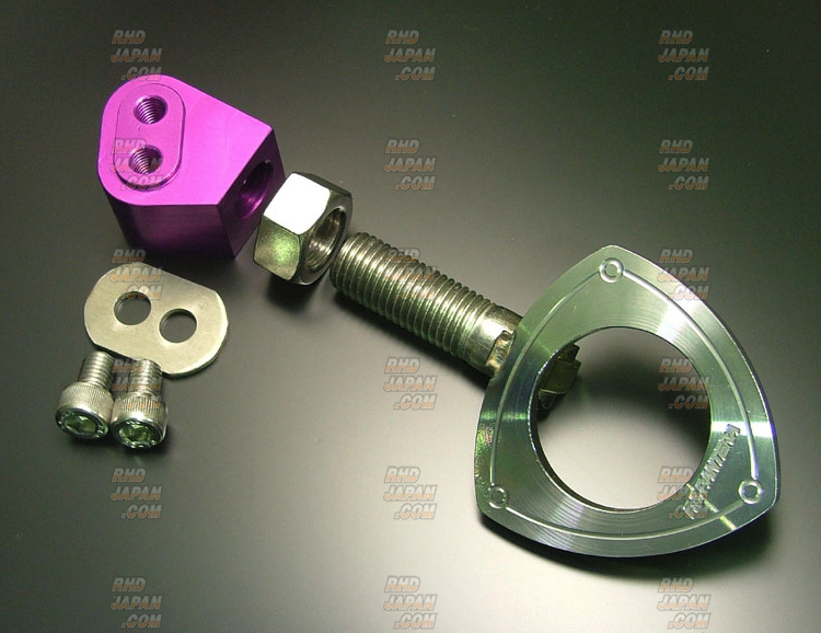 RS Pantera Rear Tow Hook Rotary Mark Type-A & Spring Belt Set - RX-7 FD3S